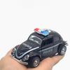 1/32 Alloy Beetle Police Car, Fire Truck, Regenerative Car Model, Children's Toy, Birthday Gift