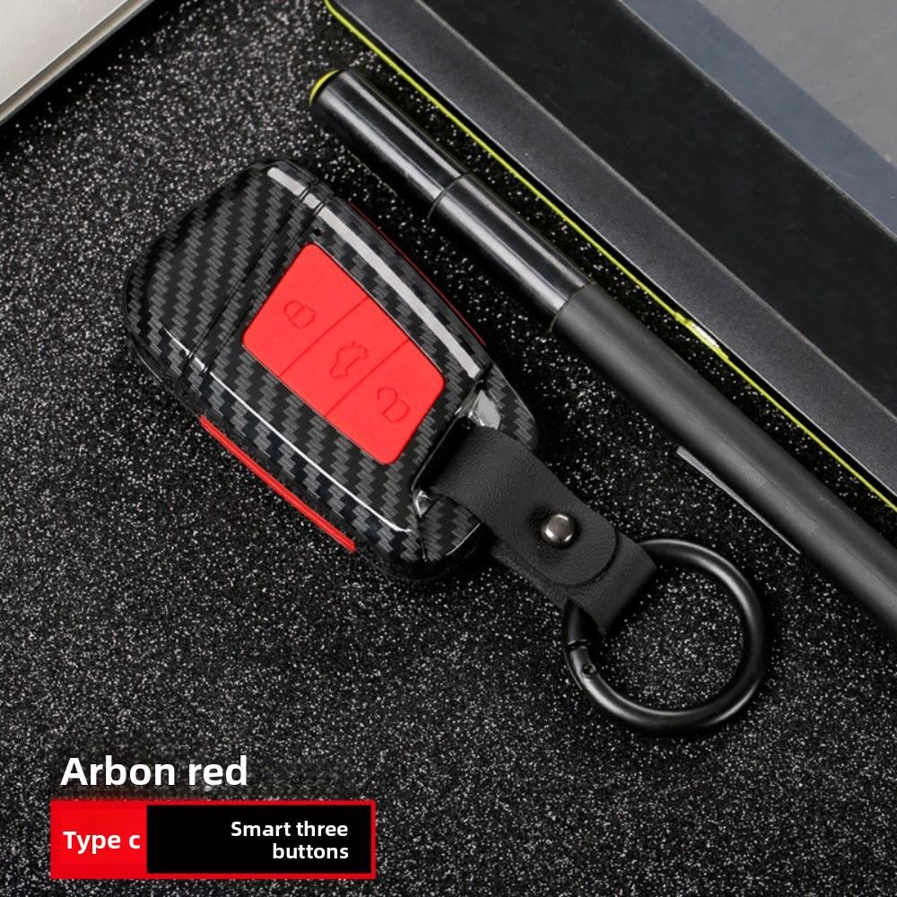 For VW Key Case for Magotan Passat Tiguan L Touareg Golf T-Roc Sagitar Car Keys Holder