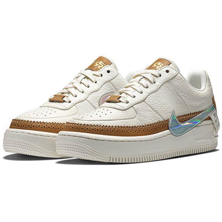 Nike Air Force 1 Jester The Bund Bund Retro Casual Durable Low-Top Skate Shoes Unisex sneaker White Yellow av3514-100