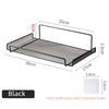 Wall Mounted Router Storage Shelf Stainless Steel No Drill WiFi Organizer Rack for Home Office Bathroom and Kitchen