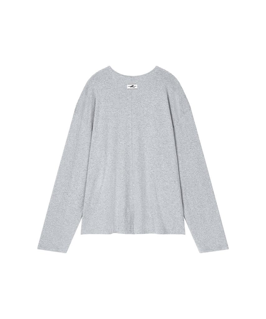 Lekodinghauseu Rec Stripe Long Sleeve [Grey]