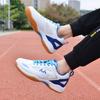 Neue atmungsaktive stoßdämpfende Tennisschuhe für Männer und Frauen, Badmintonschuhe mit flacher Sohle, leichte Tischtennis- und Badminton-Sportschuhe