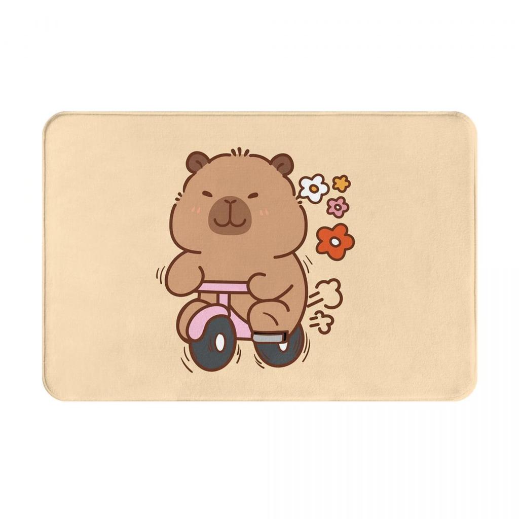 Capybara Non-slip Doormat Floor Mat Cushion Carpet Rug for Kitchen Entrance Home Living room Footpad Mats