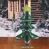 Christmas Tree Balloon Inflating Christmas Tree Balloon Decoration Anti-Leak Ornament Holiday Decoration For Patio Stage Yard