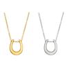 Horseshoe Pendant Necklace U shaped Necklace Wedding Necklace Wedding Jewelry for Girl Valentine Christmas