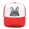 New Fashion Unisex Frenchie Dog French Bulldog Trucker Hat Adult Adjustable Baseball Cap Women Unisex Outdoor Snapback Hats