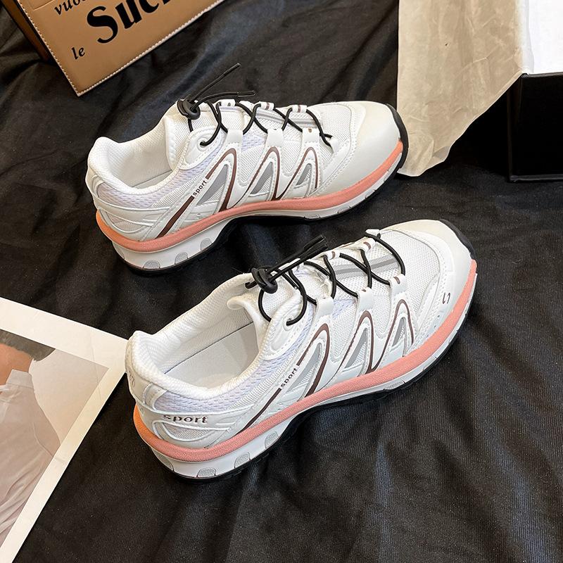 

Niche hiking shoes women s 2025 new autumn explosion non-slip running mesh breathable mountain climbing dad shoes 40