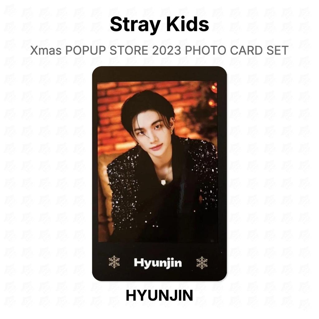 Stray Kids Xmas POPUP STORE 2023 PHOTO CARD SET Official Photocard