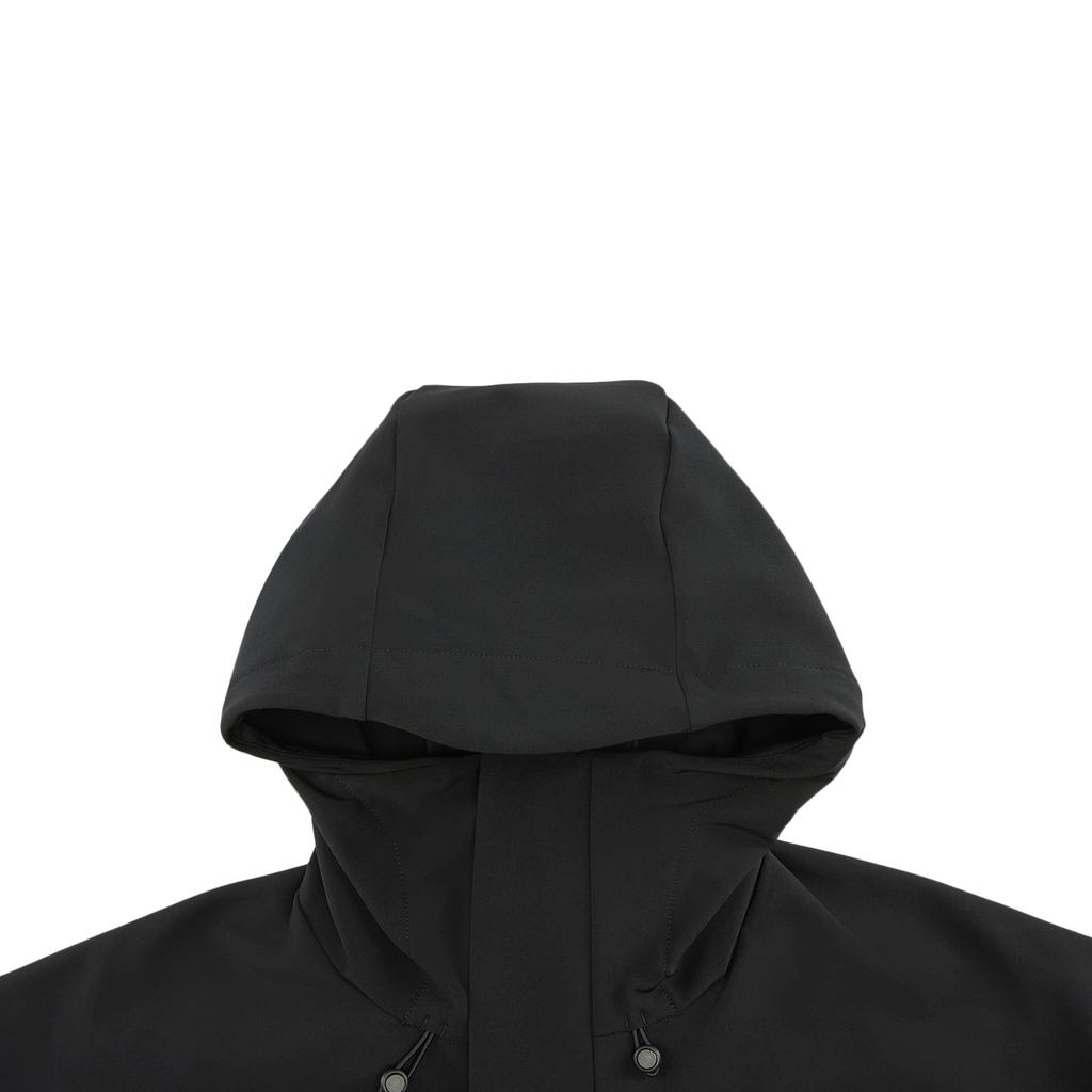 Li Ning Basketball Series Anti-Five City Series Hooded Color Block Letter Fleece Windbreaker Men Outerwear AFDVJ41-2