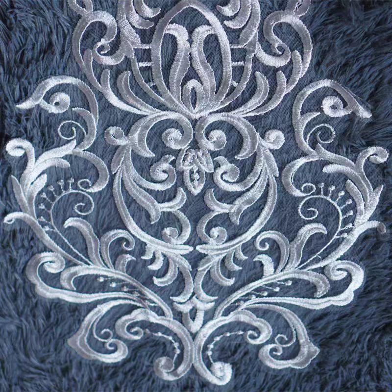 1Pce European Style Embroidered Lace Flower Patches DIY High-End Wedding Veil Sewing Accessories