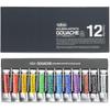Holbein Opaque Watercolor (Gouache) G711 15ml 12 Color Set 03711