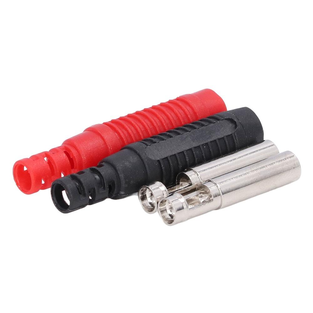 5 Sets PA Insulated Banana Jack Copper Lantern Banana Plug  Electrical Connectors