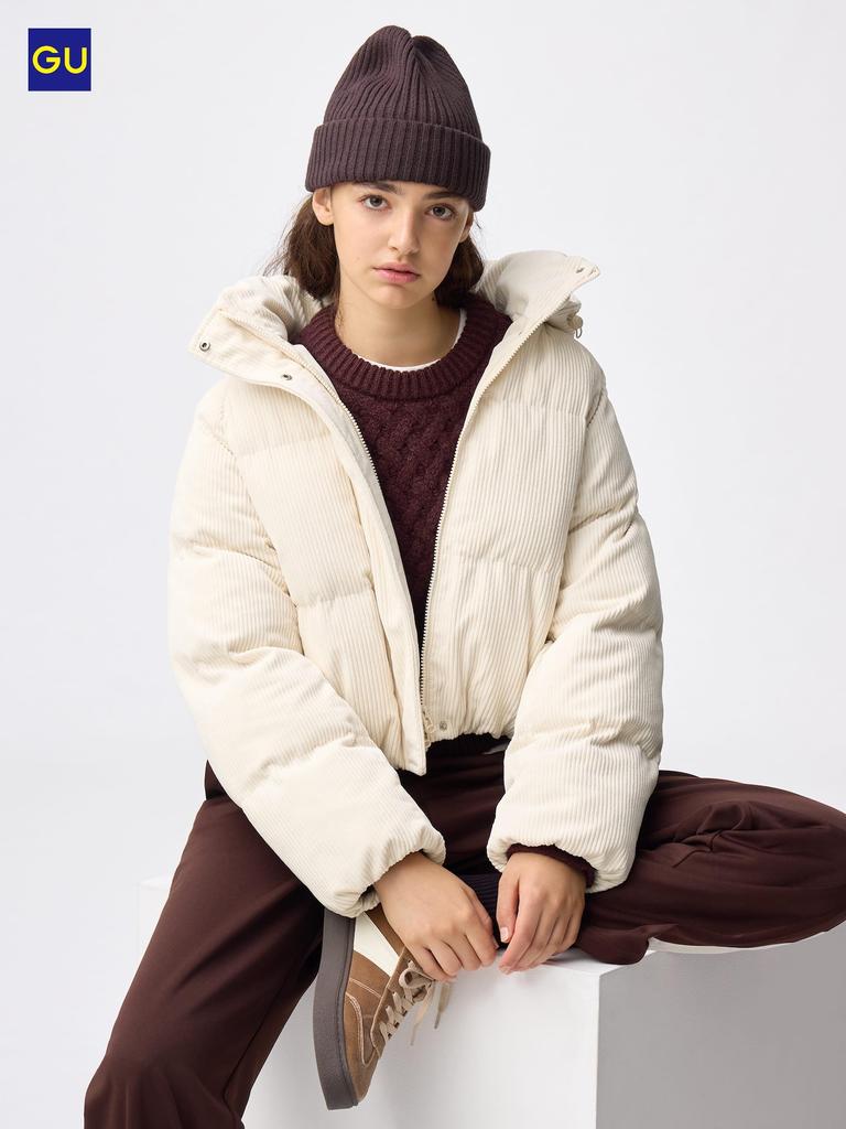 Uniqlo Gu Warm Padded Corduroy Jacket