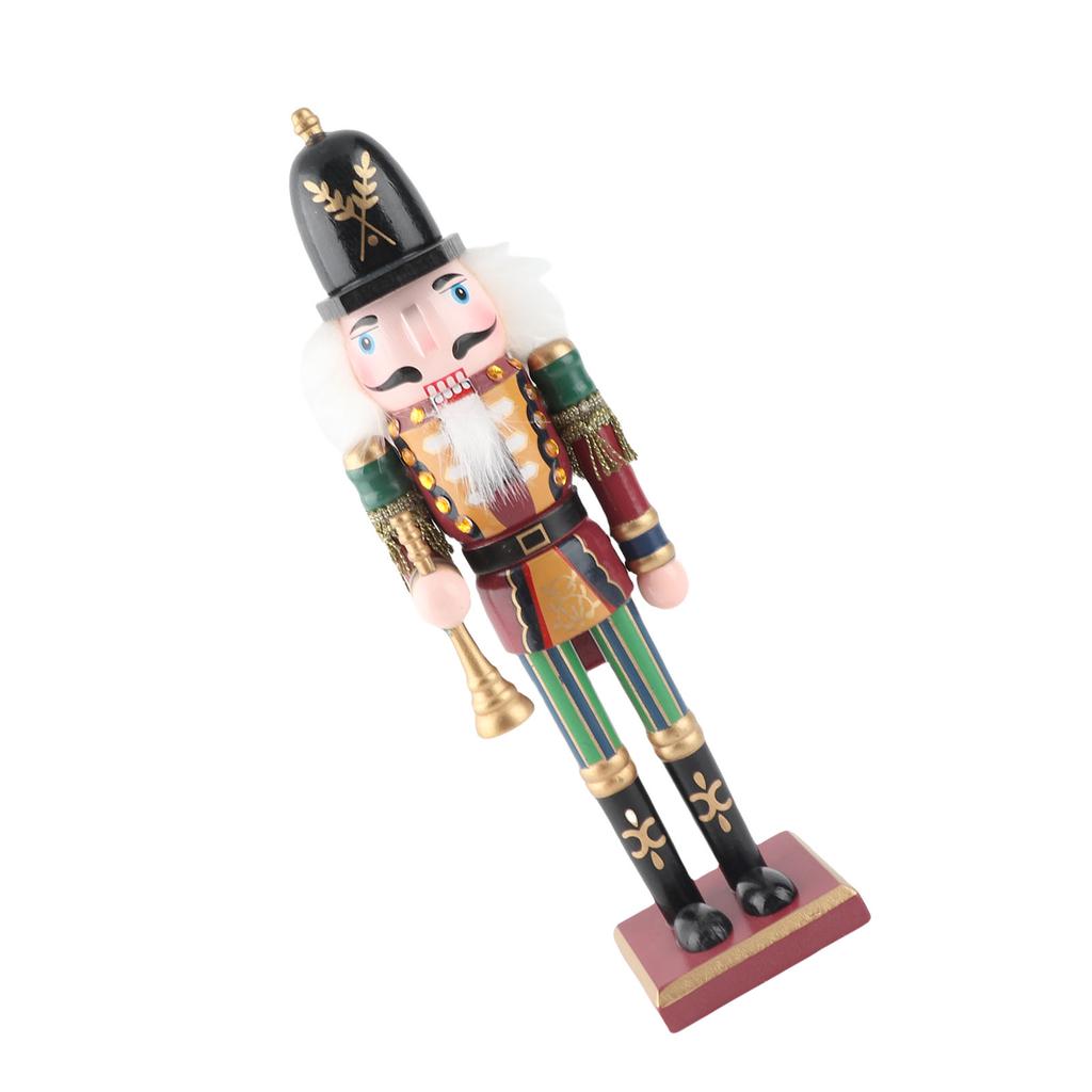 Xmas Wooden Nutcracker Figures 12 Inch Nutcracker Ornament Xmas Decorations Gift