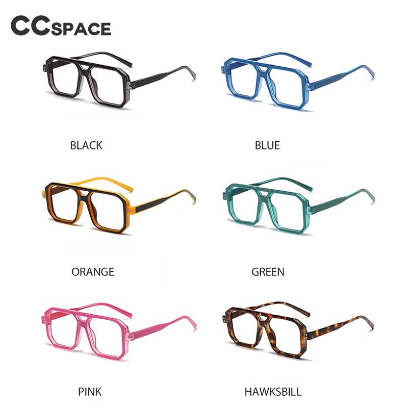 54605 Big Size Square Glasses Frame Women Men Optical Computer Eyeglasses Frames Office Decoration Fake Eyewear
