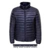 Men's Lightweight Down Jacket, Stand Collar, Slim Fit, Plus Size, Autumn/Winter Collection, Casual Short Coat