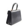 Used Salvatore Ferragamo Gancini 2WAY Handbag 21 2181 leather Black Used Women