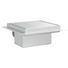 Ralo de Chuveiro 2 em 1 Prata 15 x 15 cm Aço Inoxidável 304