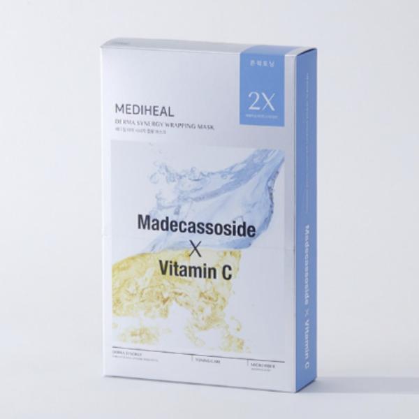 Mediheal Derma Synergy Wrapping Mask – Trace Toning & Skin Brightening (10 Sheets)