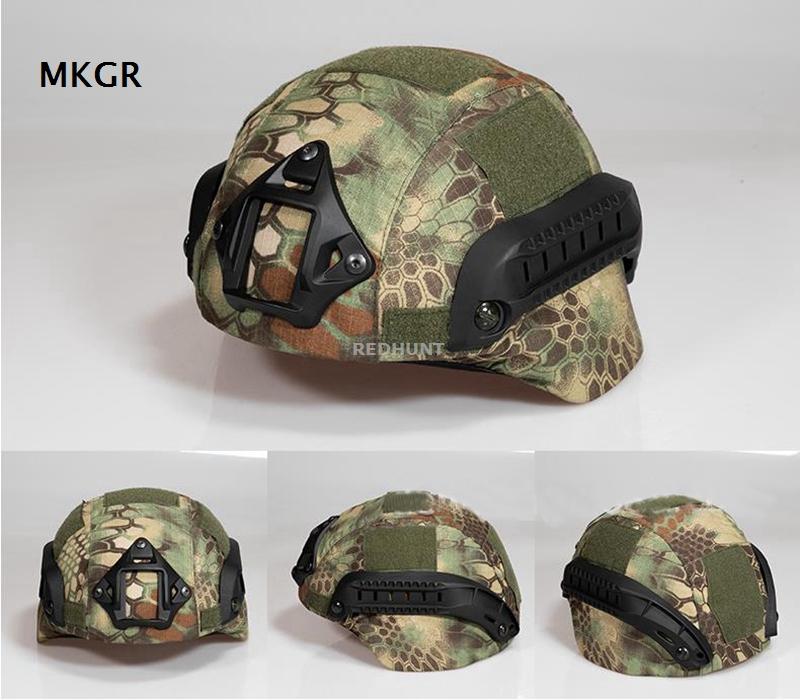 MICH2000 Helmet Cover Outdoor Sports Airsoft Gear Helmet Accessory Tactical Camouflage Cloth Helmet Cover for MICHHelmet