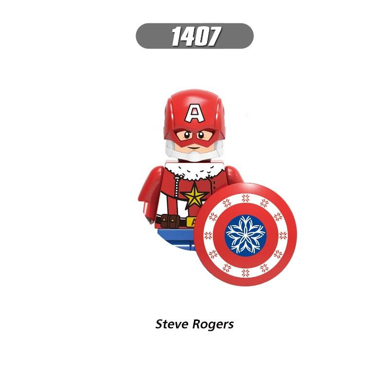 Marvel Building Blocks Mini Action Figures Children's Party Gifts Brick Toy Doctor Strange Spider-Man Kate Bishop