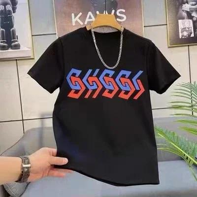 Summer Trendy Brand RVCA T-shirt Men's Women's Plus Size Loose Short-sleeved Fashion Design Tee Streetwear Fashion Top