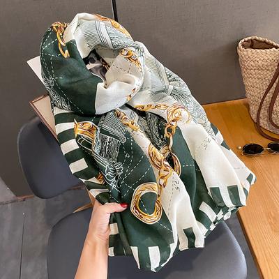 1PC 180*90cm Keep Warm New Elegant Luxury Silk Scarf Decoration Shawl Sun Protection With Women Fashion