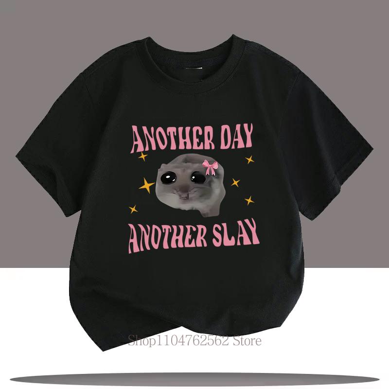 

Children s Cartoon Print T-Shirt Summer Girls Casual Fashion Cute Colorful Short-Sleeve Top 100
