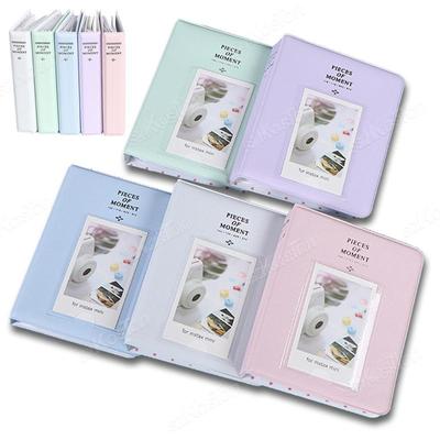 64 Pockets Photo Album 3 Inch Photocard Holder For Instax Mini 12/11/9 Album Storage Collect Book Name Card Album De Fotos