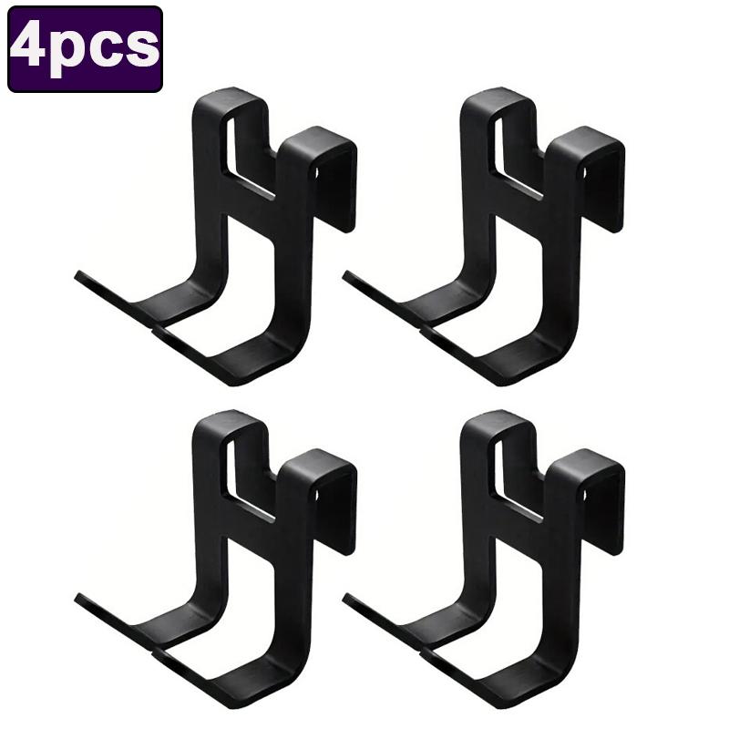 Kitchen Cabinet Door Back Hook Hanging Rack Clothes Coat Hat Towel Hanger Drawer Storage Hook Bathroom organizer Shelf Accessori