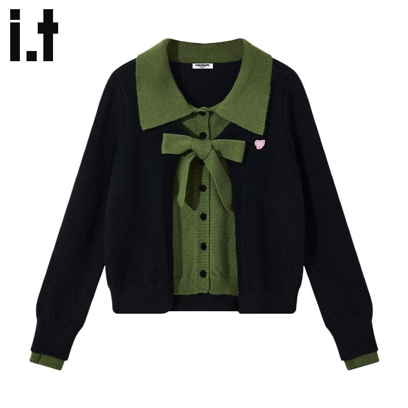 CHOCOOLATEit Women s Retro Knitted Cardigan One Size
