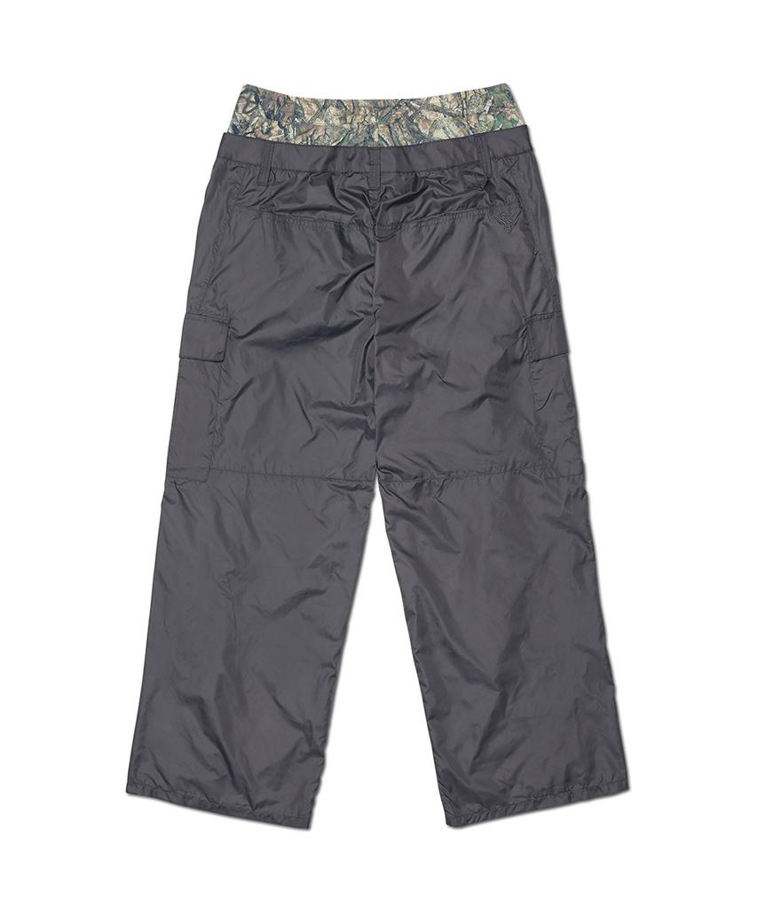 Nomaenyueol Nature Camo Layered Pants - Charcoal