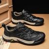 Classic Men Hiking Shoes Genuine Leather Male Casual Shoes Oxford Shoes Business Formal Men's Treking Footwear Outdoor Sneakers