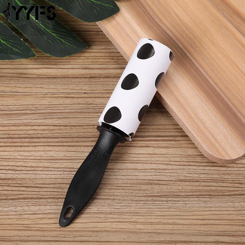 Rolka do ubrań z wymiennymi wkładami, Klejąca rolka do ubrań do sierści zwierząt, sierści psa, czyszczenia kurzu z sofy, Rolka samoprzylepna typu odrywanego