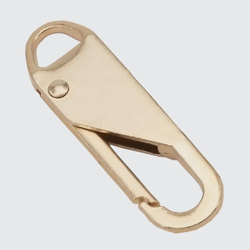Detachable Metal Zipper Pull for Bags and Clothing