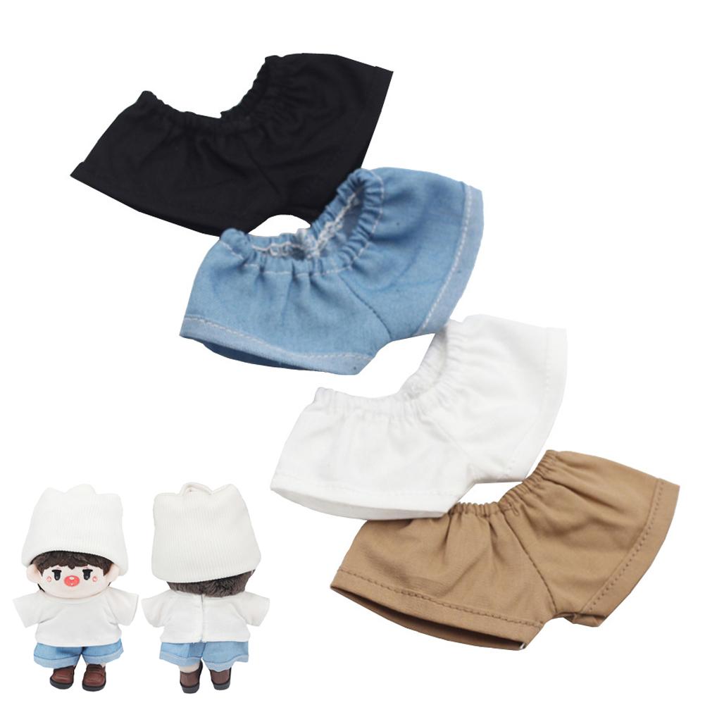 Labubu Doll Clothes Fashion Shorts Color Match Hoodies Dolls Accessories Cute Decoration Little Cloths