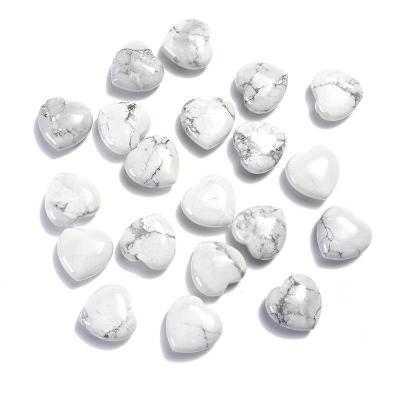 2cm Natural Rose Quartz Heart Crystal Gemstone