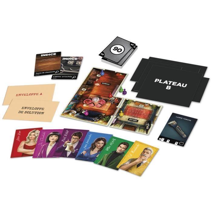 Cluedo Escape Trahison au Manoir Tudor - jeu d'enquête façon escape game - 1 à 6 joueurs -dès 10 ans