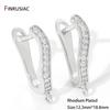 18K Gold Plated Zircon Shvenzy Earrings Making Supplies,Brass DIY Creative Basic Earwire Stitches Earring Hooks Accessories