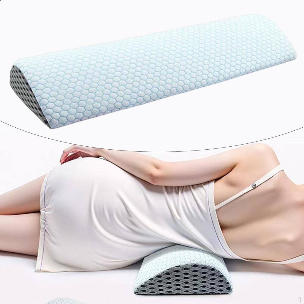 Bed Cushion for Lumbar Support with Memory Foam Adults