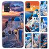 Greece In Summer Santorini Phone Case for Samsung Galaxy A52 A32 A22 A12 A02S A50S A30S A10S Note 20 Ultra 10 Plus S10 A31 A20 A