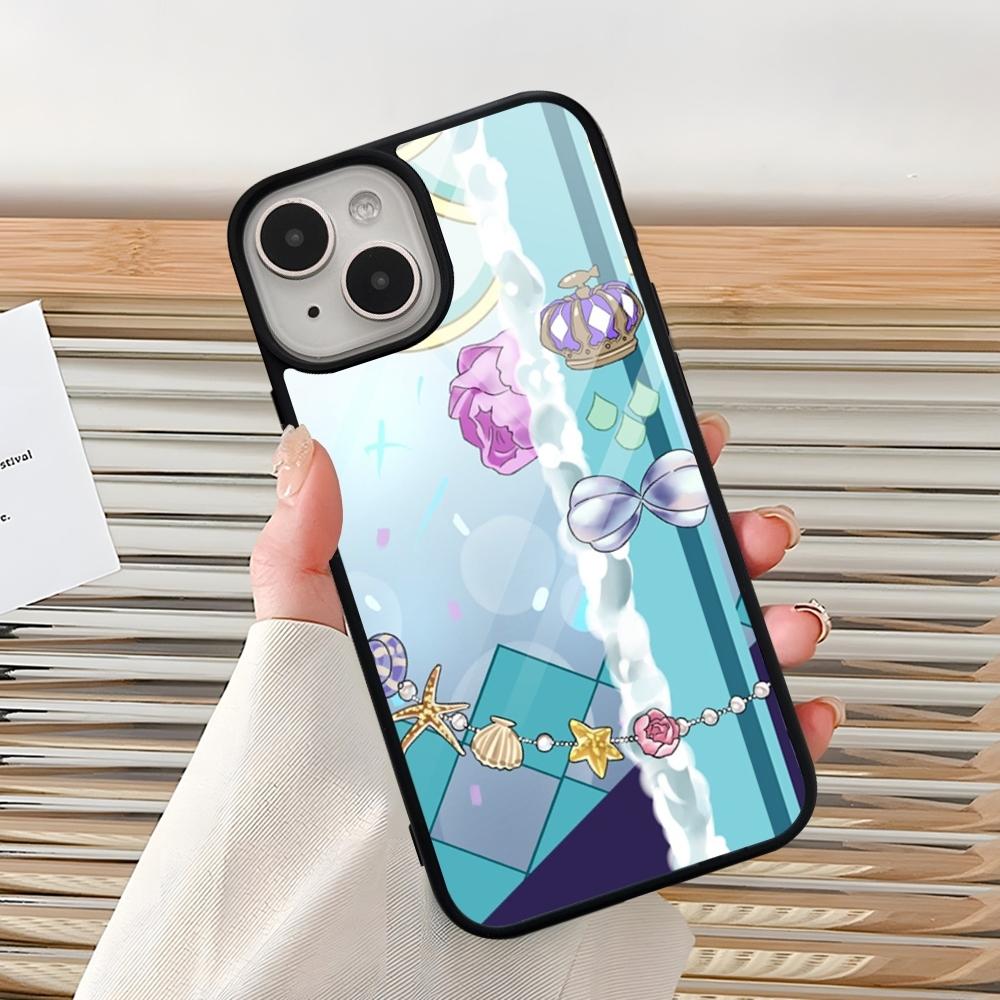 Japanese VTuber AI Girl Phone Case For Iphone 15 Pro Max 14 12 11 13 Mini 16 8 7 Plus X Xs XR PC+TPU Back Cover