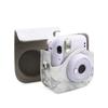 Kinokoo instax Fujifilm instax mini11 husă instax mini11 husă cameră instax husă protectoare cu curea de umăr husă din piele PU, (marmură gri)