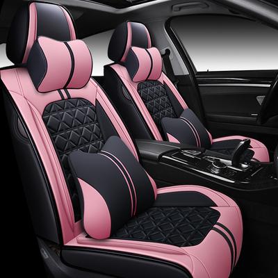 9D All-inclusive Autostoelkussens Sportstoelkussens Stoelhoezen en Interieuraccessoires Ademend en Waterdicht(Slechts één voorstoelhoes)