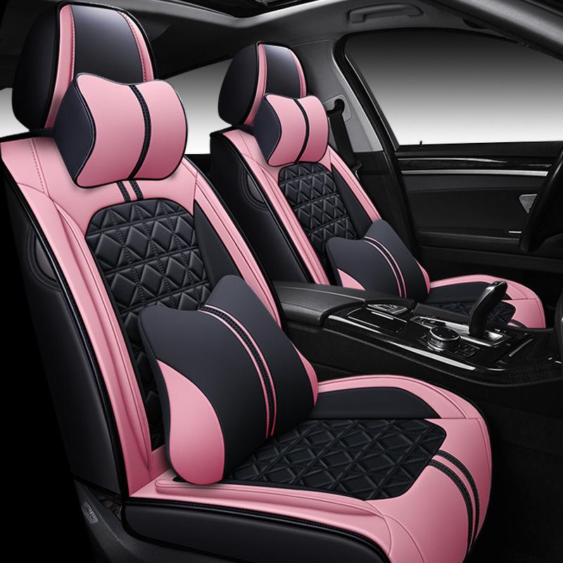 9D All-inclusive Car Seat Cushions Sports Seat Cushions Seat Covers and Interior Accessories Breathable and Waterproof(Only One Front Seat Cover)