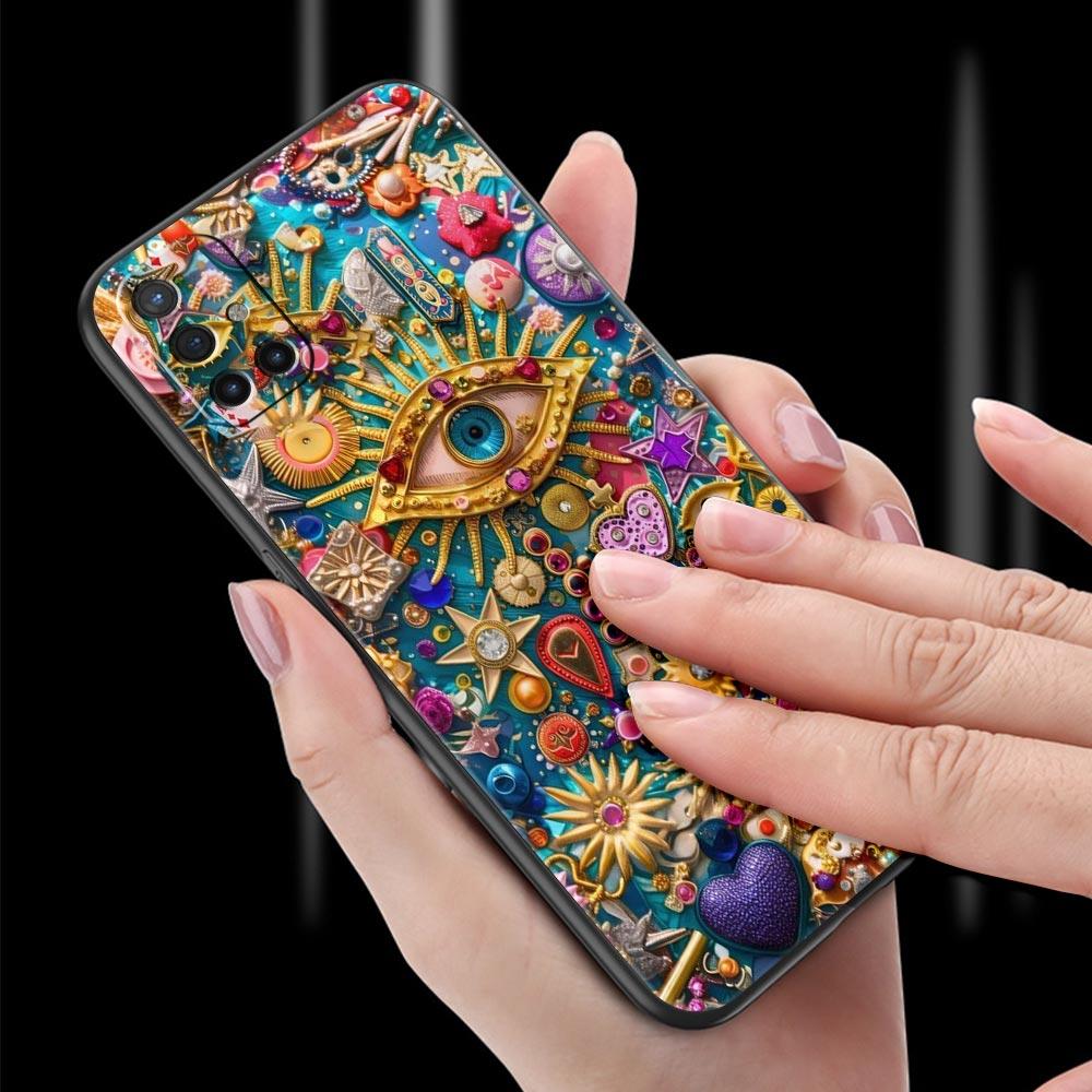 Fashion Eyelashes Eyes Phone Case For Oneplus 13R 13 12R 11 10T 10R Nord N100 N200 N10 10 9 9R 9RT CE 3 2 Z Pro Soft TPU Cover