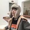 Fluffy Faux Fur Pilot Cap Windproof Ear Protection Hat Fashion Men Women Pilot Hat  Unisex