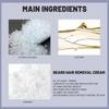 Hair Removal Cream Men Depilatory Cream Whole Body Hair Remover Cream for Legs Arms Underarms