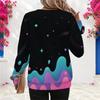 Womens Plus Size Crew Neck Sweatshirt Soft Loose Long Sleeve Casual Leisure Street Daily Pullover