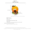 Orange House Creative Fruit House Ornament Desktop Micro Landscape Bonsai Car Decoration Gift Kindergarten Landscape